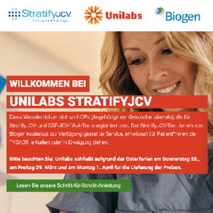 Stratify Test StratifyJCV™ - Ein Service von Biogen | BiogenLinc.de